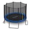 Serenelife 8Ft Trampoline With Outer Safety Net SLTRA8BL - alternate 1